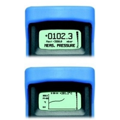 Calog pressure calibrator graphics screens